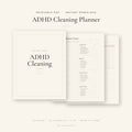 ADHD Cleaning Planner — Printable PDF (Instant Download), printable PDF by The Paper Edit