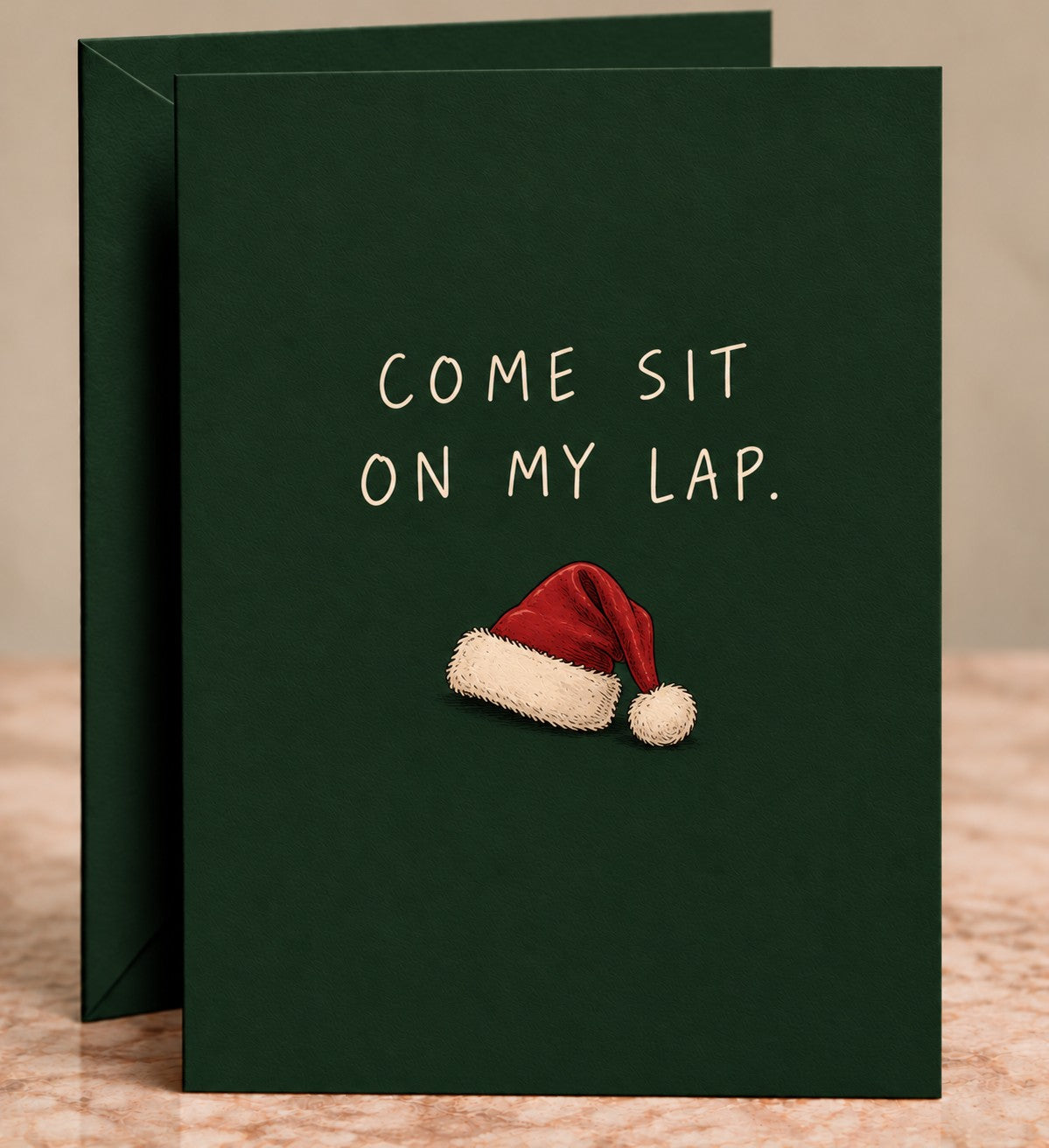 Come Sit On My Lap Card by The Paper Edit