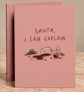 Santa, I Can Explain Card by The Paper Edit