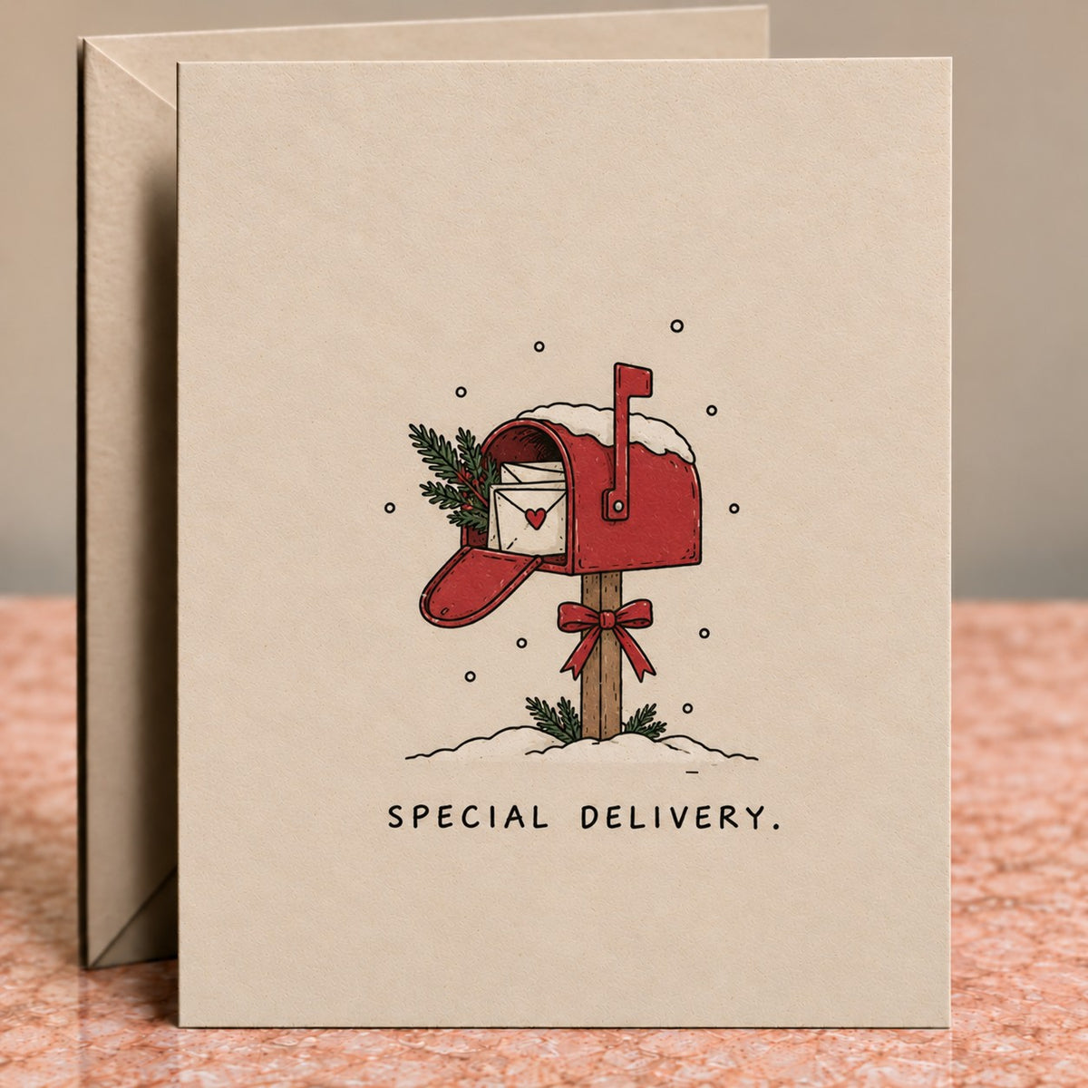 Special Delivery Card by The Paper Edit