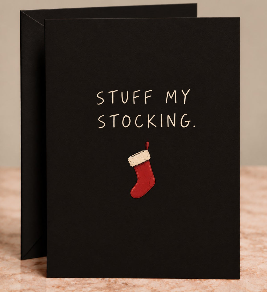 Stuff My Stocking Card by The Paper Edit